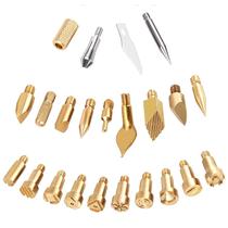 Kit de ferramentas para queima de madeira SREMTCH 23 unidades com pontas de ferro para esculpir