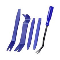 Kit De Ferramentas Para Remoção De Acabamentos Internos De Carro Com 5 Peças, Kit De Plástico Sem
