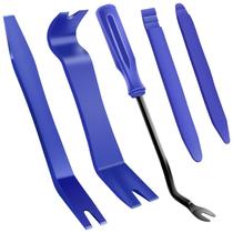 Kit de Ferramentas para Remoção de Frisos Vosaplk, 5 Peças, Ferramentas de Alavanca em Plástico Kit de Ferramentas para Remoção de Frisos Vosaplk, 5 Peças, Ferramentas de Alavanca em Plástico