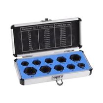 Kit De Ferramentas Para Remoção De Parafuso Hexagonal Preto Com 10 Peças