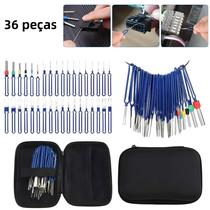 Kit De Ferramentas Para Remoção De Terminais De Fios De Carro 18-36 Peças Ferramentas De Desconexão Kit De Ferramentas Para Remoção De Terminais De Fios De Carro 18-36 Peças Ferramentas De Desconexão
