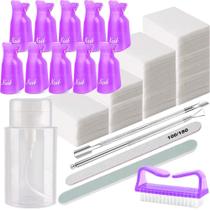 Kit de ferramentas para remover gel de esmalte HiMo com dispensador de 200 mL