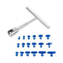 Kit De Ferramentas Para Reparo De Amassados Sem Pintura, Conjunto De Extratores Para Remoção De Kit De Ferramentas Para Reparo De Amassados Sem Pintura, Conjunto De Extratores Para Remoção De