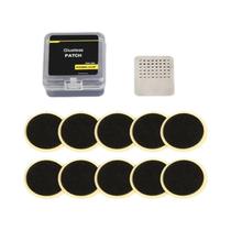 Kit De Ferramentas Para Reparo De Pneus De Bicicleta MTB 10 Peças, Patches Sem Cola De Secagem