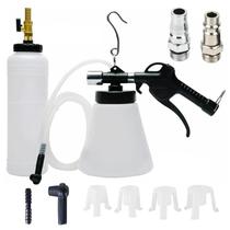 Kit De Ferramentas Para Sangria De Freio Pneumático 1L Com Extrator, Garrafa De Recarga E