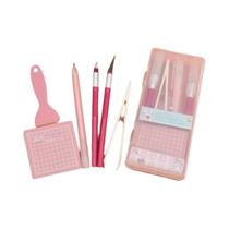 Kit De Ferramentas Para Scrapbooking DIY Com Caneta, Faca De Corte, Pinça E Base De Corte Para Kit De Ferramentas Para Scrapbooking DIY Com Caneta, Faca De Corte, Pinça E Base De Corte Para