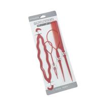 Kit De Ferramentas Para Trançar Cabelo Com 4 Peças, Clips Mágicos Para Estilização, Criadores De Kit De Ferramentas Para Trançar Cabelo Com 4 Peças, Clips Mágicos Para Estilização, Criadores De