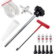 Kit de Ferramentas para Válvula de Pneu CZRWJXW TR413 para Carros e ATVs