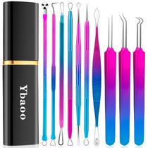Kit de ferramentas Pimple Popper, removedor de cravos Ybaoo, 10 unidades
