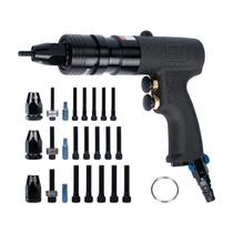Kit de Ferramentas Pneumáticas para Porcas Rebitadas INPANOLS 1/4" 5/16" 3/8"