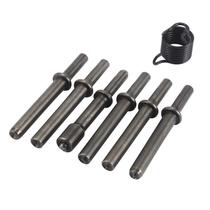 Kit de ferramentas pneumático Air Rivet Hammer Anndason 7 unidades Kit de ferramentas pneumático Air Rivet Hammer Anndason 7 unidades