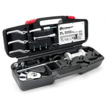 Kit de Ferramentas Powerbuilt Master para Remoção de Eixo 21 Peças Kit de Ferramentas Powerbuilt Master para Remoção de Eixo 21 Peças
