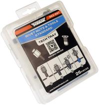 Kit de ferramentas Rivet Nuts Dorman 963-997, conjunto de 26 peças