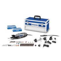 Kit de ferramentas rotativas Dremel 4300-9/64 com eixo flexível 9 acessórios Kit de ferramentas rotativas Dremel 4300-9/64 com eixo flexível 9 acessórios