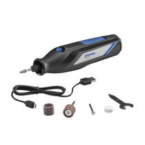 Kit de ferramentas rotativas Dremel 7350-5 sem fio de íon de lítio 4V com 5 acessórios