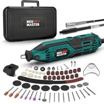 Kit de Ferramentas Rotativas NEU MASTER 180W com Fio e 165 Acessórios