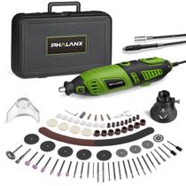 Kit de Ferramentas Rotativas PHALANX 180W - 6 Velocidades Variáveis - 139 Peças