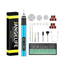 Kit De Ferramentas Rotativas USB Sem Fio Para Trabalhos Em Madeira, Gravação, Joias, Metal, Vidro, Kit De Ferramentas Rotativas USB Sem Fio Para Trabalhos Em Madeira, Gravação, Joias, Metal, Vidro,
