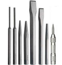 Kit De Ferramentas Saca Pino, Punção E Talhadeira