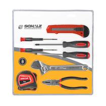Kit de Ferramentas Schulz 8 Peças Manuais Hobby Kit de Ferramentas Schulz 8 Peças Manuais Hobby