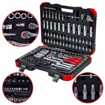Kit de Ferramentas Soquetes Sextavado 1/4" 3/8" 1/2" Gedore Red 172 Peças 3300058
