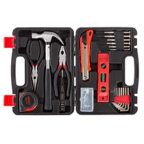 Kit de ferramentas Stalwart 102 peças tratadas termicamente com estojo de transporte