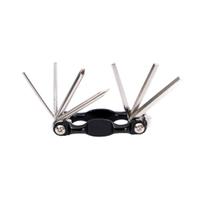 Kit de ferramentas tipo canivete bicicleta Rava 7 peças