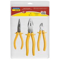 Kit de Ferramentas Tramontina com Alicate de Bico 6" Alicate Universal 8" e Alicate Corte Diagonal 6 Kit de Ferramentas Tramontina com Alicate de Bico 6" Alicate Universal 8" e Alicate Corte Diagonal 6