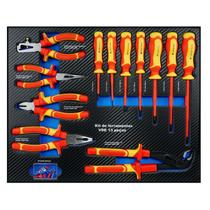 Kit de ferramentas vde com 13 pcs g19566ac gamma