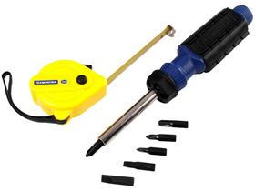 Kit de Ferramentas Versátil 8 Peças - Tramontina 43408/122 Kit de Ferramentas Versátil 8 Peças - Tramontina 43408/122