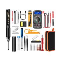 Kit De Ferro De Solda Elétrico Ajustável De Temperatura 75W SL109 Estação De Reparo De Soldagem Kit De Ferro De Solda Elétrico Ajustável De Temperatura 75W SL109 Estação De Reparo De Soldagem