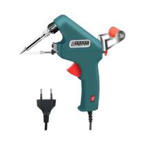 Kit De Ferro De Solda Elétrico De 60W, Soldador Portátil Com Aquecimento Interno, Alimentação