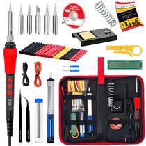 Kit de Ferro de Solda Plusivo 60W Digital 120V Plugue dos EUA Kit de Ferro de Solda Plusivo 60W Digital 120V Plugue dos EUA