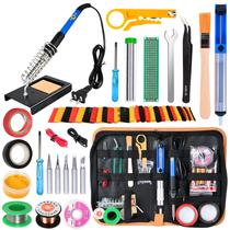Kit de ferro de soldar KYZHXVO 60W 110V com temperatura ajustável