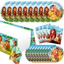Kit de Festa CHAMPBULL Lion-Kings com 41 Peças Kit de Festa CHAMPBULL Lion-Kings com 41 Peças