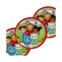 Kit De Festa De Aniversário Infantil Descartável: Pratos, Copos, Canudos, Adesivos, Decorações Em