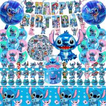 Kit de Festa Lilo e Stitch 102 Peças para Aniversário