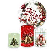 Kit de Festa Natal, Painel Redondo Natal, Painel de Festa Redondo, Portal Natal Kit de Festa Natal, Painel Redondo Natal, Painel de Festa Redondo, Portal Natal