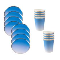 Kit de Festas Degradê com 16 Peças - SilverFestas Kit de Festas Degradê com 16 Peças - SilverFestas