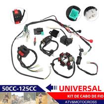 Kit De Fiação CDI STATOR Para Motocicleta ATV Quad Pit Bike Buggy Go Kart 50cc 70cc 90cc 110cc 125cc