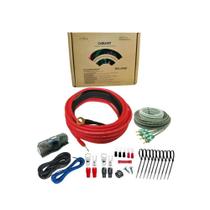 Kit de fiação de amplificador AgClover 8 Gauge 100% OFC Copper 1500W