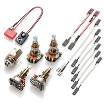 Kit de fiação de conversão EMG 1-2 Pickup sem solda para Les Paul
