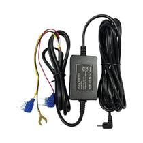 Kit De Fiação Dedicada 5V 4A 3.5m Para DVR Veicular Com Monitoramento De Estacionamento 24h E