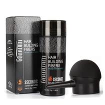 Kit de fibras espessantes de cabelo gowwim 2 em 1 queratina preta Kit de fibras espessantes de cabelo gowwim 2 em 1 queratina preta