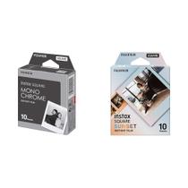 Kit de Filme Instax Square Mono/Sunset 10 Exposições Kit de Filme Instax Square Mono/Sunset 10 Exposições