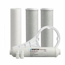 Kit de filtração Watts Premier Bi-Annual Standard RO de 5 estágios e 6 estágios Kit de filtração Watts Premier Bi-Annual Standard RO de 5 estágios e 6 estágios