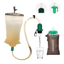 Kit de filtro de água AQUASIV Gravity com carbono HFM e pré-filtro Kit de filtro de água AQUASIV Gravity com carbono HFM e pré-filtro