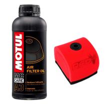 Kit De Filtro De Ar Com Óleo De Filtro Motul Crf 250f