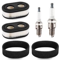 Kit de filtro de ar Rakiyada 593260 com pré-filtro para Briggs Stratton Kit de filtro de ar Rakiyada 593260 com pré-filtro para Briggs Stratton