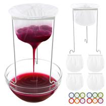 Kit de filtro de gelatina TILZIKA com 3 suportes, 5 bolsas de malha e 12 etiquetas Kit de filtro de gelatina TILZIKA com 3 suportes, 5 bolsas de malha e 12 etiquetas